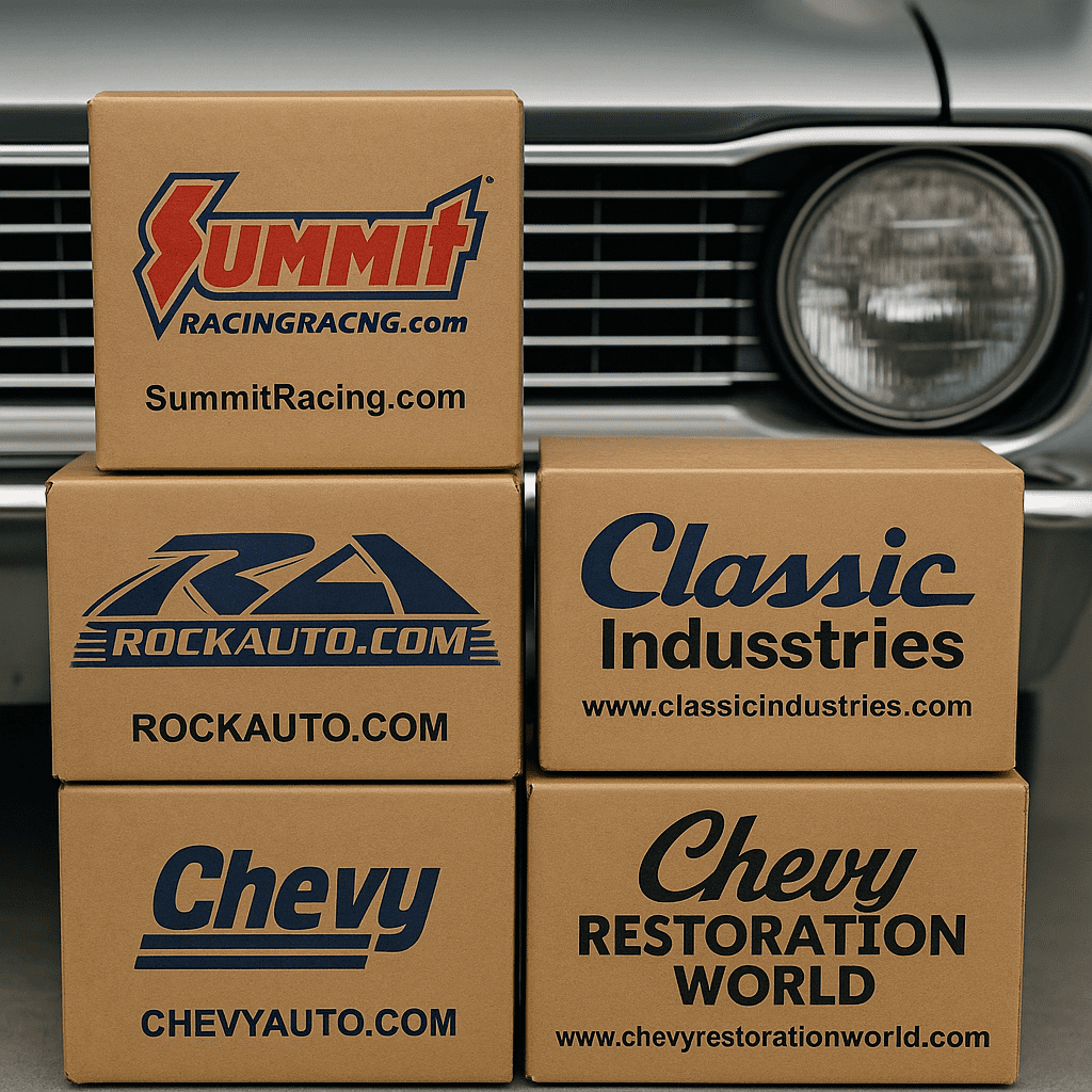 where to buy Chevy restoration parts