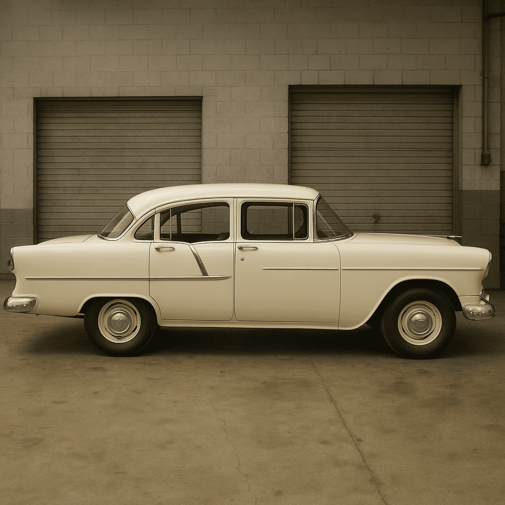Chevrolet 150 sedan with plain trim and hubcaps